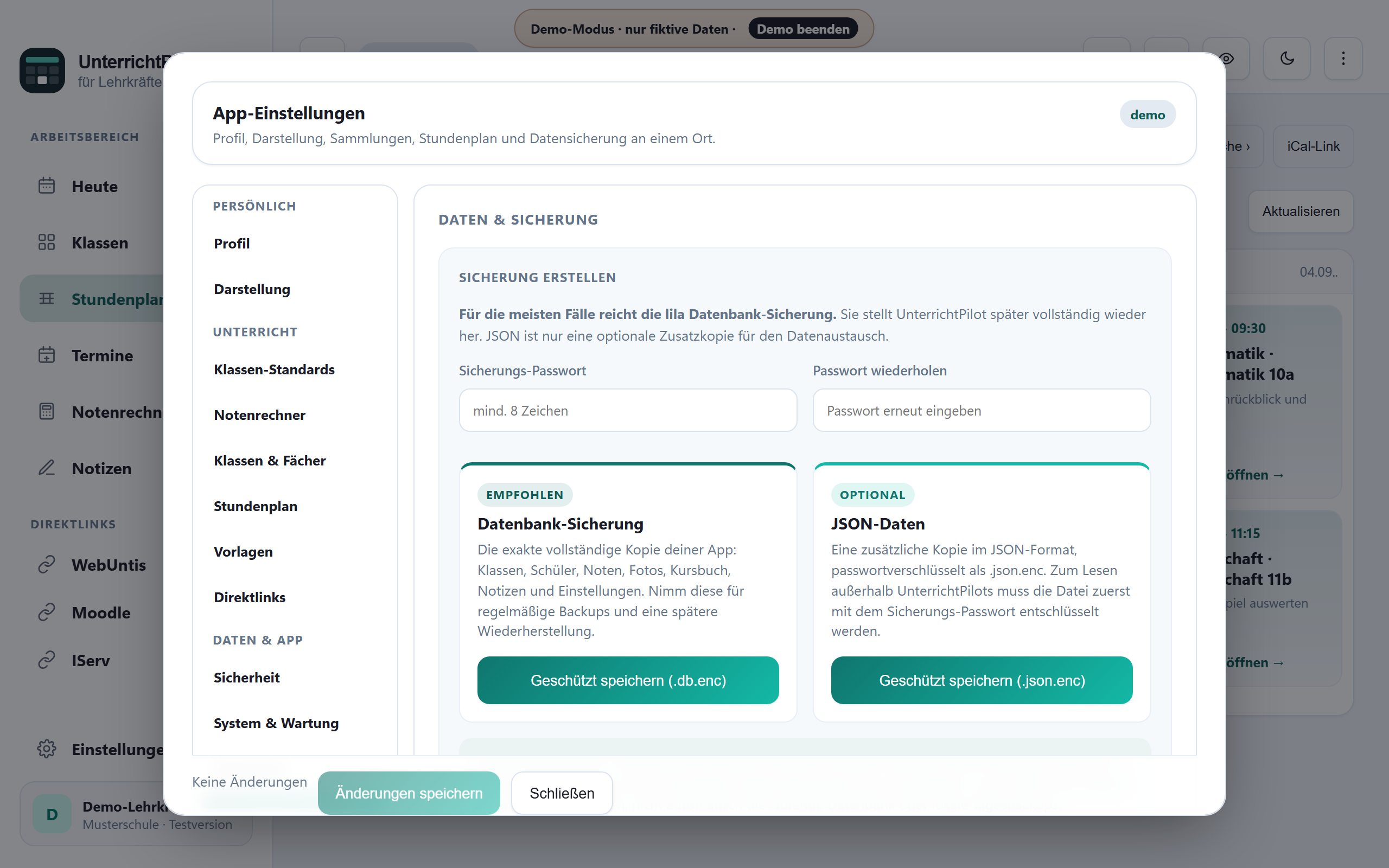 Daten & Backup